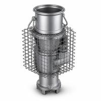 Pompe submersible à aimant permanent haute efficacité 20HP 15kW, 8 pouces, grande capacité, pompe de drainage d'urgence
