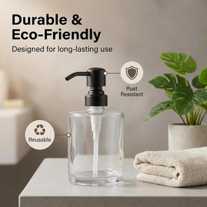 PET Customizable Capacity Airless Pump Lotion Shampoo Skincare <b>Bottle</b> with Screen Printing and Custom Color - Product Image 3