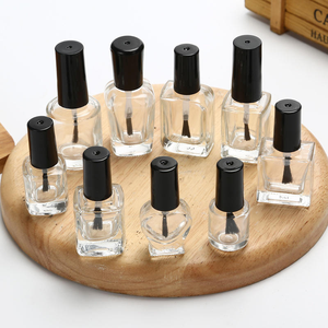 Flacon vide de vernis à ongles en verre de luxe personnalisé de 3 ml, 5 ml, 10 ml, 15 ml, 20 ml, 30 ml, 50 ml pour emballage de vernis gel - Product Image 1