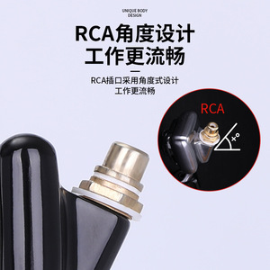 เครื่องสักลายยูนหยุน รุ่นมอเตอร์เจเนอเรชั่นที่สอง พร้อมปลั๊ก RCA สำหรับต่อสาย ใช้สำหรับตัดเส้นและลงเงาในเครื่องเดียว - Product Image 4