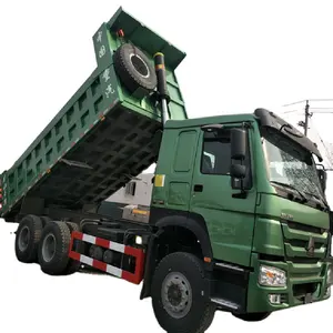 Sinotruck 50 Tons 6x4 Dump Truck Heavy Truck 2024 Brand New Manual 6*4 Howo Dump Truck For Sale 371HP 10 Wheeler Tipper