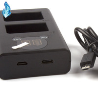 Chargeur double batterie LED pour Nikon EN-EL25 ENEL25, en boîte, compatible avec l'appareil photo Z 50 Z50 II, compatible avec MH-32
