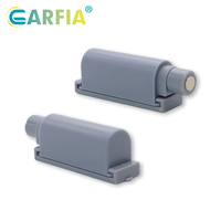 Loquets magnétiques à ouverture par pression pour tiroirs de placards de cuisine en plastique
