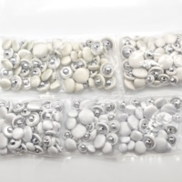 Botones Decorativos con Base de Tela Satén al por Mayor, Botones con Vástago para Fabricantes de Prendas, Vestidos de Novia, Blusas y Camisas