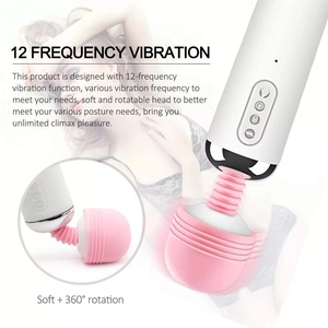 12-Frequenz Klitoris-Saugvibrator Frauen Sexspielzeug Zungen-Oralsex Vagina-Saugvibrator <span class=keywords><strong>AV</strong></span>-Stab-Massagegerät - Product Image 3