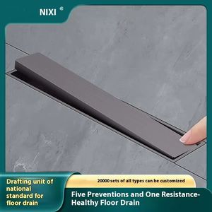 Drain de sol invisible tout en cuivre pour la cuisine, la salle de bain, la bande anti-odeur, l'incrustation de carrelage, anti-retour, anti-insecte, pour bateau. - Product Image 6