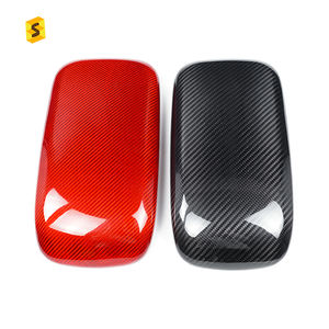 <span class=keywords><strong>Shasha</strong></span> carbone véritable Fiber de carbone voiture intérieur accessoires fabricant direct accoudoir boîte pour MINI F60 voiture décoration intérieurs - Product Image 2