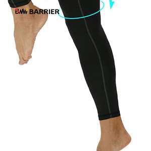 2024 nouveauté hommes Fitness Yoga Leggings Style régulier Spandex coton conçu décontracté Sport porter en gros approvisionnement Logo taille - Product Image 5