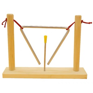 Wholesale 7 Inch Triangle Bell Orff Percussion Triangle for <b>Musical</b> Performance Durable Children's <b>Instrument</b> Accessory for Kids - Product Image 3