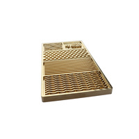 Moule à glaçons de luxe écologique en cuivre avec motif personnalisé pour bar, hôtel, cocktail