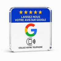 Carte NFC personnalisée XYT pour avis Google, puce NTAG213, RFID 13,56 MHz, carte PVC programmable avec code QR pour les réseaux sociaux et les entreprises