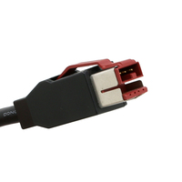 Cable Divisor en Y USB 2.0 B Macho a Conector Hoslden de 3 Pines y Mini-DIN de 24 V para Impresora de SISTEMA POS