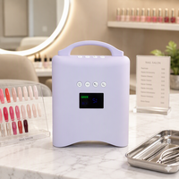Lampe à ongles sans fil professionnelle à double affichage, 36 perles, séchage rapide, UV LED, pour les techniciennes en ongles de salon