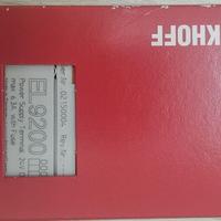 Sistema de Alimentación EtherCAT EL9200, Terminal de Alimentación de Bus de 20A, Sistema de Distribución de Energía de Bus I/O, Terminal de Alimentación