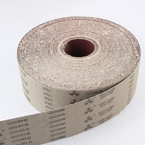 Rouleau de toile abrasive souple JB-5, déchirable à la main, pour le polissage du bois, disque de ponçage et de polissage pour bande et toile de ponçage du bois - Product Image 4
