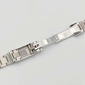 Caja de Reloj de Acero Inoxidable Plateado de 40 mm con Bisel de Cristal de Zafiro Transparente, Resistente al Agua, con Fondo de Caja Cerrado para Movimiento NH34/NH35 - Product Image 5