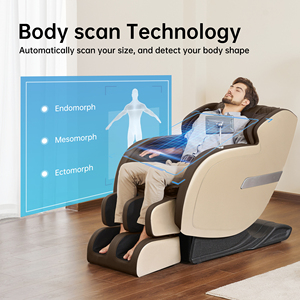 3D-массажный механизм, SL-трек, нулевая гравитация, 21 автоматическая программа, 28 воздушных подушек, Bluetooth, подогрев поясницы, управление через приложение, ролики для стоп - Product Image 3