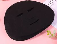 Masque facial premium au graphène noir, breveté, en fibres de charbon de bambou, format voyage, pour le soin de la peau