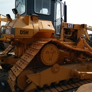 รถดันดิน CAT D5H ปี 2023 สีเหลือง มือสอง แบบตีนตะขาบ อุปกรณ์ก่อสร้าง กำลัง 280 กิโลวัตต์ ความจุดันดิน 6.5 เมตร ปั๊มเกียร์บ็อกซ์ - Product Image 2