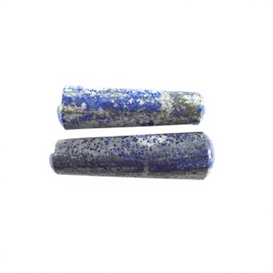 Vente en gros de baguettes de cristal de lapis-lazuli polies à facettes, pierres semi-précieuses naturelles pour le massage, la décoration intérieure et les entreprises - Product Image 1