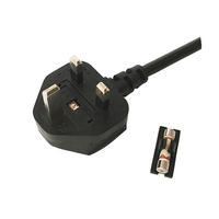 Vente en gros de prises électriques britanniques BS1363 à 3 broches, 13A 250V AC, avec conducteur en cuivre pur pour usage résidentiel