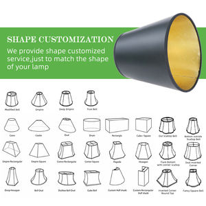 Paralume in Carta Moderno ed Economico, Ecologico, Fatto a Mano in Cartone per Lampade - Product Image 4