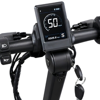 Scooter électrique pliable tout-terrain 1200W, 48V, en alliage d'aluminium, vitesse 50 km/h, autonomie 40-60 km, pour adultes