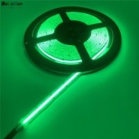 Bande lumineuse RGB led sans fil, COB, 12V, 24V, 10mm de largeur, 630 puces, 640, 840, 15 W/m, rouge, vert, bleu, flash changement de couleur, RGB, 5 V