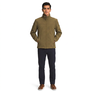 Men's Autumn <b>Canvas</b> Hooded Jacket Windproof Waterproof Breathable Stand Collar New Condition Wholesale Price - Product Image 1