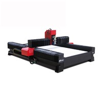 Machine de gravure sur pierre CNC SUDA SC-1325, 3 axes, pour la sculpture de pierres tombales en granit et marbre