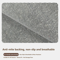 Tapis moderne en polyester, soie de diatomée naturelle, cartographie des bosses, salon minimaliste, table basse, grande surface, toucher doux, tapis de sol