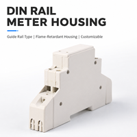 Boîtier en plastique pour compteur d'énergie électrique triphasé sur rail DIN, modèle XJ-S-42-3, Zhejiang