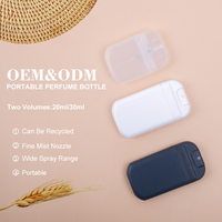 Offre Spéciale PP poche en plastique durable Portable carte de parfum bouteille désodorisant Portable vide vaporisateur bouteille