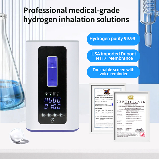 Factory Wholesale Minter 2026 Hydrogen Oxygen Generator H2 O2 Anti Inflammation 99.99% Purity SPE PEM for Wellness Clinic