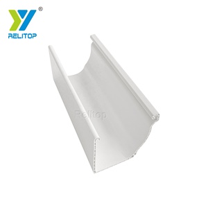 Chất lượng cao 5.2 inch k-phong cách PVC giá nước mưa máng xối nhựa cho lợp downspout Bracket - Product Image 1