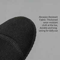 Chaussettes de plongée et de wading antidérapantes en caoutchouc chloroprène à points, résistantes à l'usure, à quatre aiguilles et six fils, unisexes, 3 mm d'épaisseur