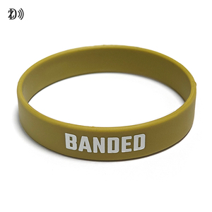 Tùy chỉnh in ấn bán buôn NFC Silicone dây đeo cổ tay ntag213 Ntag215 ntag216 NFC mỏng Silicone Vòng đeo tay - Product Image 1