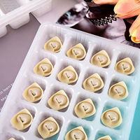 Barquette alimentaire en plastique PP de qualité alimentaire, petite barquette pour raviolis surgelés, barquette en plastique jetable, barquette en plastique blister