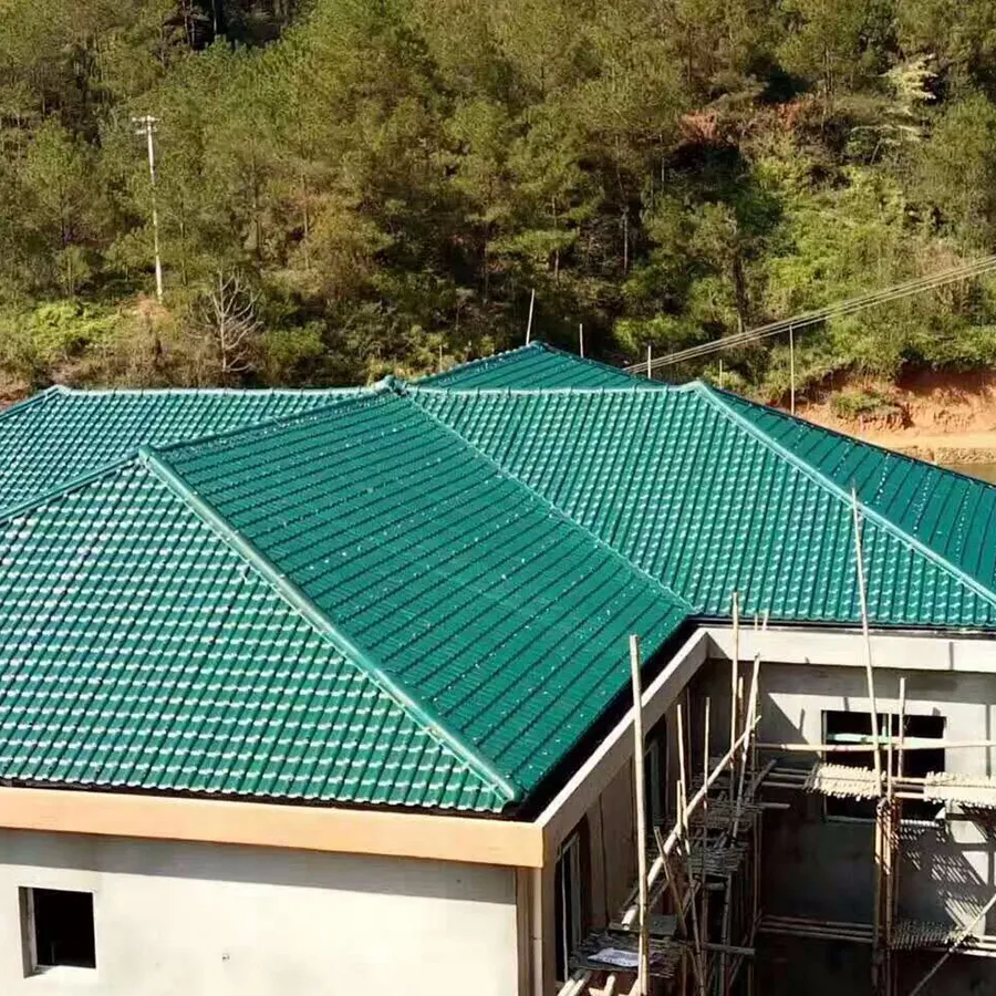 En iyi marka renk çatı tasarımı filipinler yeni yapı malzemesi plastik çatı döşemeleri