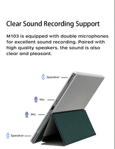 Tableta Meebook de 10.3 Pulgadas con Pantalla de Tinta Electrónica, Android <span class=keywords><strong>11</strong></span>, CPU CORTEXA55 a 1.8GHz, 4GB de RAM y 64GB de Almacenamiento, Tableta Educativa - Product Image 3