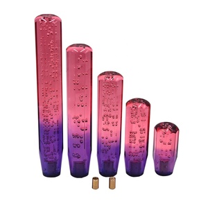 JDMotorsport88 Pommeau de levier de vitesse universel 20cm JDM Racing <span class=keywords><strong>Crystal</strong></span> Bubble - Product Image 2