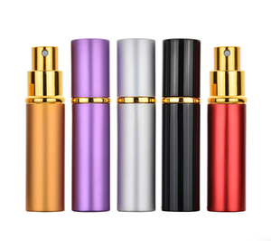 10ml di <span class=keywords><strong>vetro</strong></span> colorato portatile profumo Spray piatto <span class=keywords><strong>in</strong></span> alluminio elettrochimico coperchio bottiglia vuota Make up <span class=keywords><strong>acqua</strong></span> Spray - Product Image 1