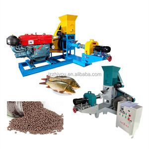 Modelo de exportación, fresadora flotante de pellets de pescado, máquina hinchadora de pellets para perros - Product Image 2