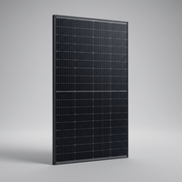 Panneau solaire rigide en verre 400W avec revêtement antireflet pour cabines hors réseau, remorques, systèmes de pompage à distance, alimentation électrique, support ODM