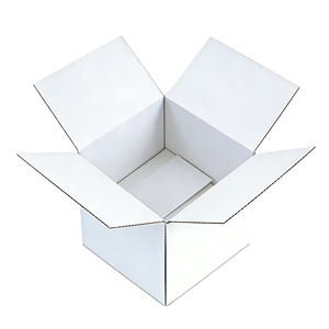 White <b>Paper</b> Shipping Boxes For E-commerce Gift Packaging <b>Cardboard</b> printed Corrugated-Box-Mailers - Product Image 1