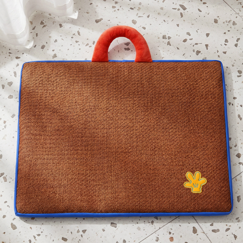 Tapis de transport en rotin - Marron foncé