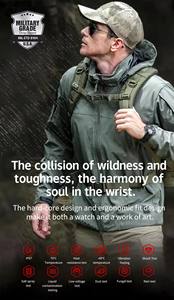 2025 CF53 户外 1.75 英寸 AMOLED 智能手表 600mAh IP67 防水运动男士智能手表适用于 Android IOS - Product Image 4