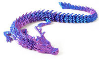 Œuf de dragon chinois en plastique imprimé en 3D Jinccai, souvenir culturel éducatif, jouet interactif, décoration pour enfants, cadeau