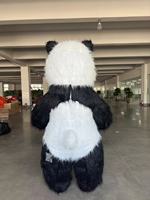 Saygo haute qualité personnalisé dessin animé géant publicité gonflable marche mascotte en peluche Panda Costume