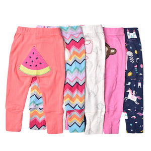 Pantalons pour enfants, bébés garçons et filles, vêtements décontractés en coton pour tout-petits, design aléatoire, 5 pièces, pantalons longs pour bébés - Product Image 4